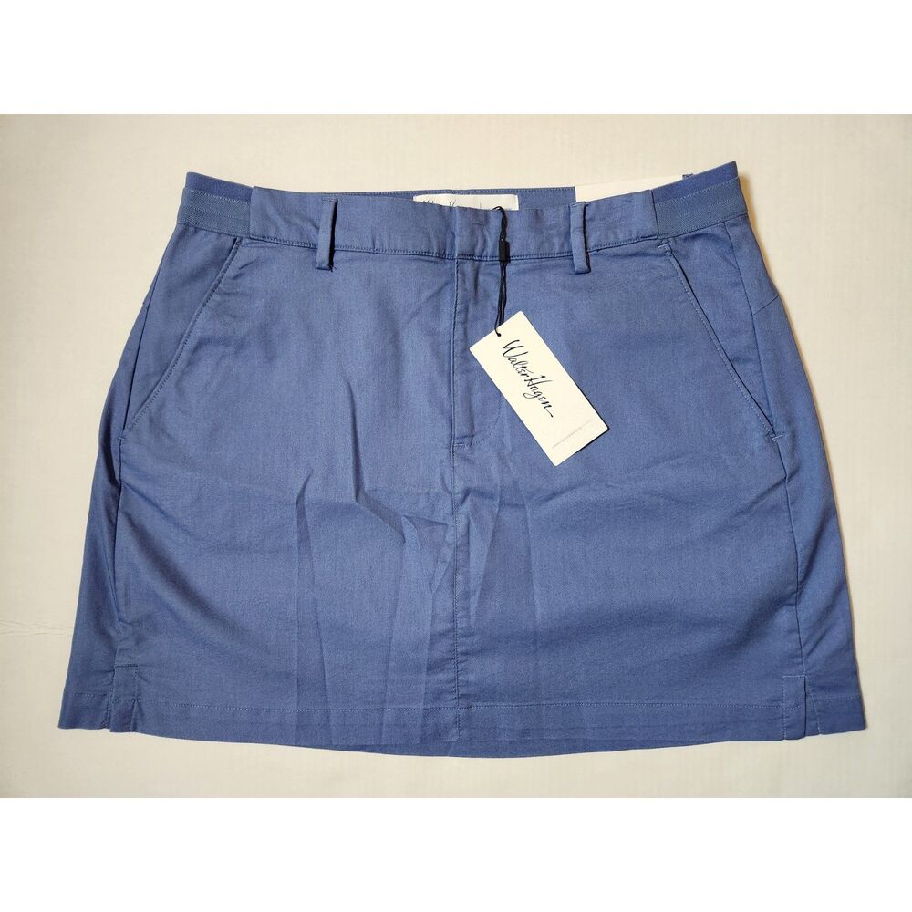 Walter Hagen Women’s 12 Clubhouse 16" Skort Mid Blue UPF 50+